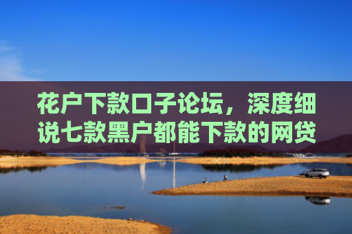 花户下款口子论坛，深度细说七款黑户都能下款的网贷口子
