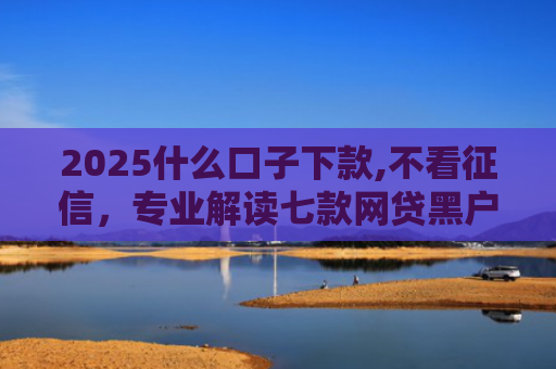 2025什么口子下款,不看征信，专业解读七款网贷黑户口子下款口子
