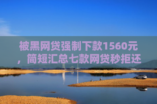 被黑网贷强制下款1560元，简短汇总七款网贷秒拒还能下款的口子