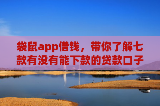 袋鼠app借钱，带你了解七款有没有能下款的贷款口子