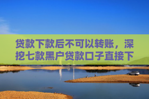 贷款下款后不可以转账，深挖七款黑户贷款口子直接下款