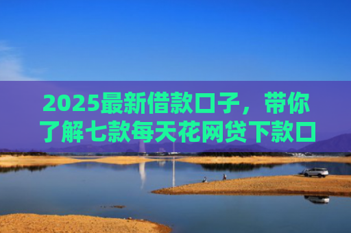 2025最新借款口子，带你了解七款每天花网贷下款口子