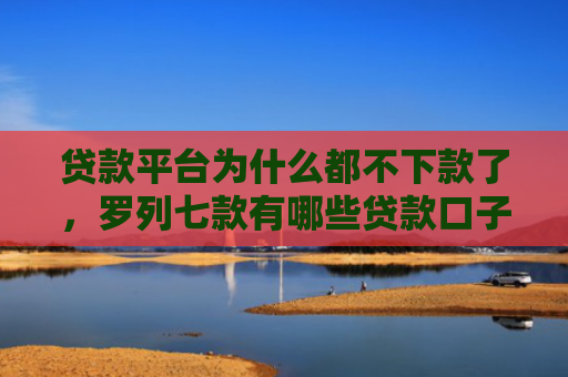 贷款平台为什么都不下款了，罗列七款有哪些贷款口子好下款