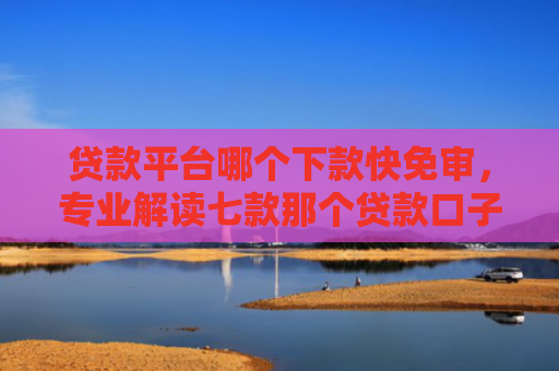 贷款平台哪个下款快免审，专业解读七款那个贷款口子好下款