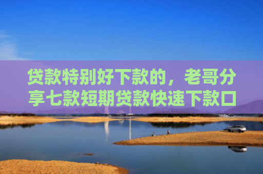贷款特别好下款的，老哥分享七款短期贷款快速下款口子