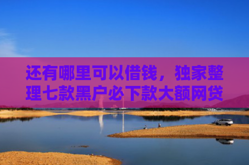 还有哪里可以借钱，独家整理七款黑户必下款大额网贷