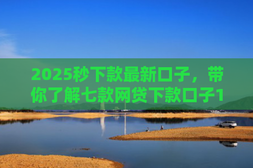 2025秒下款最新口子，带你了解七款网贷下款口子1000元