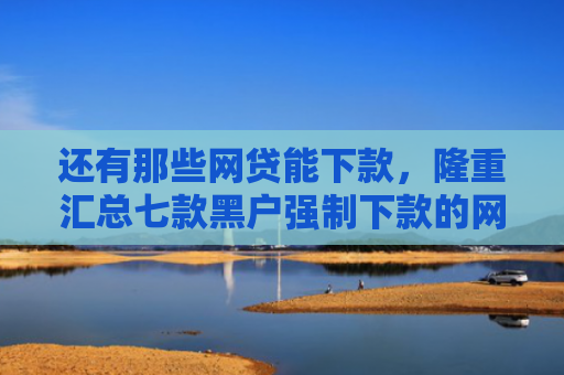 还有那些网贷能下款，隆重汇总七款黑户强制下款的网贷