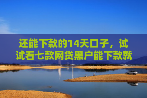 还能下款的14天口子，试试看七款网贷黑户能下款就行