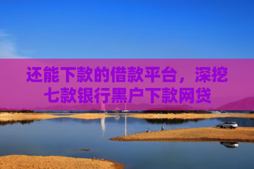 还能下款的借款平台，深挖七款银行黑户下款网贷
