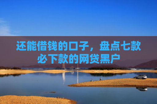 还能借钱的口子，盘点七款必下款的网贷黑户