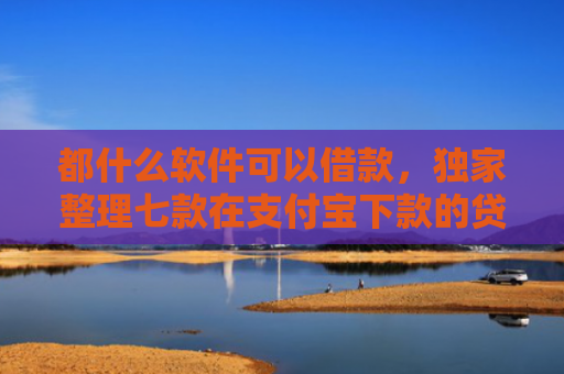 都什么软件可以借款，独家整理七款在支付宝下款的贷款口子
