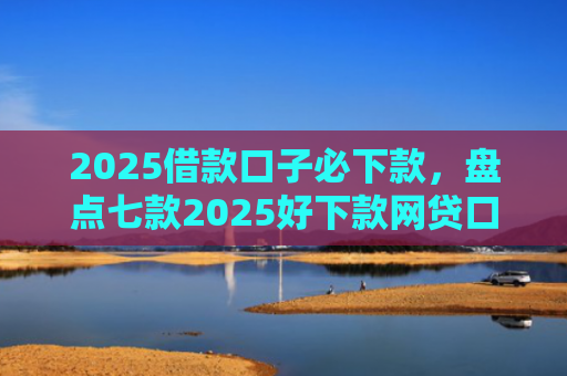 2025借款口子必下款，盘点七款2025好下款网贷口子