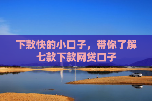 下款快的小口子，带你了解七款下款网贷口子