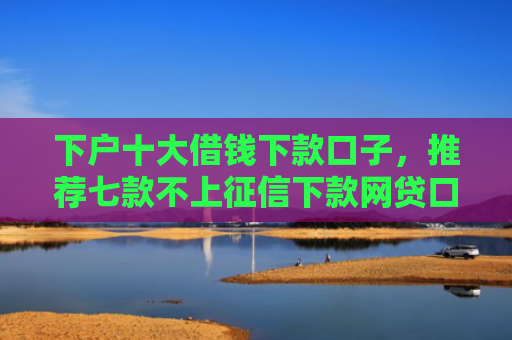 下户十大借钱下款口子，推荐七款不上征信下款网贷口子
