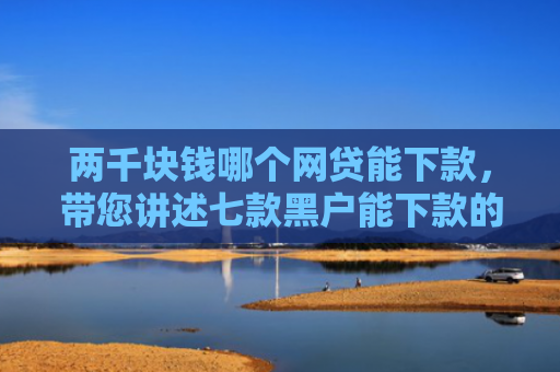 两千块钱哪个网贷能下款，带您讲述七款黑户能下款的贷款有哪些