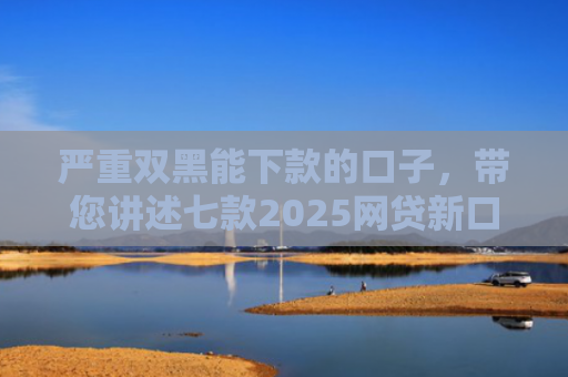 严重双黑能下款的口子，带您讲述七款2025网贷新口子下款