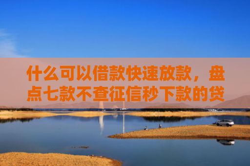 什么可以借款快速放款，盘点七款不查征信秒下款的贷款
