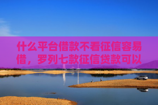 什么平台借款不看征信容易借，罗列七款征信贷款可以下款吗
