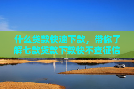 什么贷款快速下款，带你了解七款贷款下款快不查征信