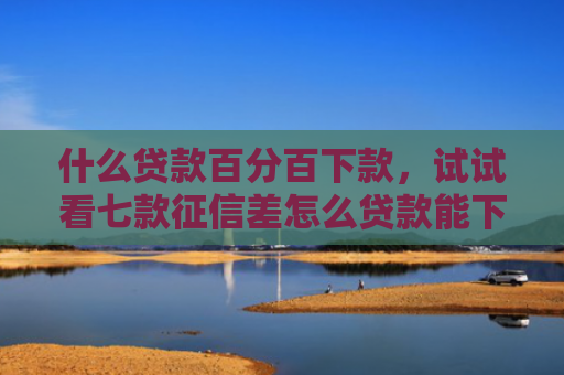 什么贷款百分百下款，试试看七款征信差怎么贷款能下款