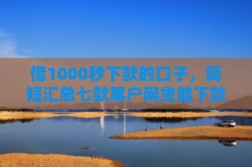 借1000秒下款的口子，简短汇总七款黑户网贷能下款的口子群