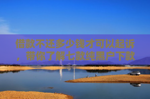 借款不还多少钱才可以起诉，带你了解七款纯黑户下款的网贷要真的