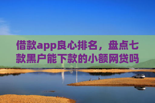 借款app良心排名，盘点七款黑户能下款的小额网贷吗