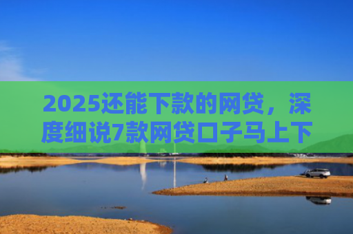 2025还能下款的网贷，深度细说7款网贷口子马上下款
