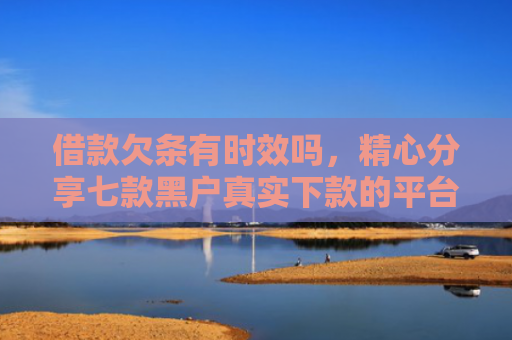 借款欠条有时效吗，精心分享七款黑户真实下款的平台