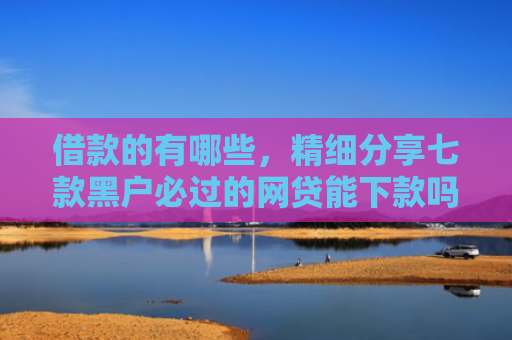 借款的有哪些，精细分享七款黑户必过的网贷能下款吗