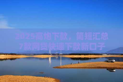 2025高炮下款，简短汇总7款网贷快速下款新口子