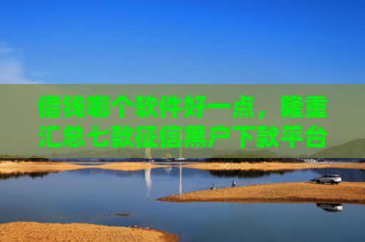 借钱哪个软件好一点，隆重汇总七款征信黑户下款平台是什么