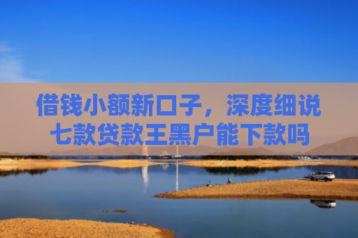 借钱小额新口子，深度细说七款贷款王黑户能下款吗