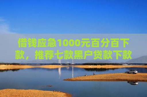 借钱应急1000元百分百下款，推荐七款黑户贷款下款黑幕