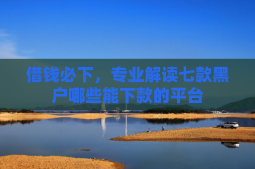 借钱必下，专业解读七款黑户哪些能下款的平台