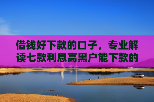 借钱好下款的口子，专业解读七款利息高黑户能下款的平台
