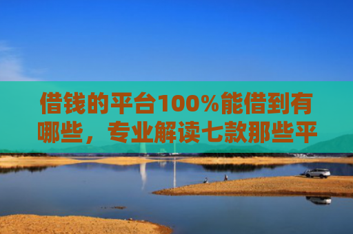 借钱的平台100%能借到有哪些，专业解读七款那些平台黑户也能下款