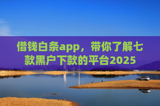 借钱白条app，带你了解七款黑户下款的平台2025