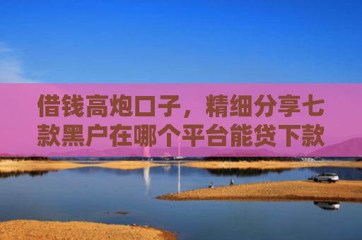 借钱高炮口子，精细分享七款黑户在哪个平台能贷下款