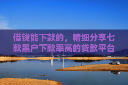 借钱能下款的，精细分享七款黑户下款率高的贷款平台