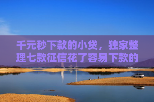 千元秒下款的小贷，独家整理七款征信花了容易下款的平台