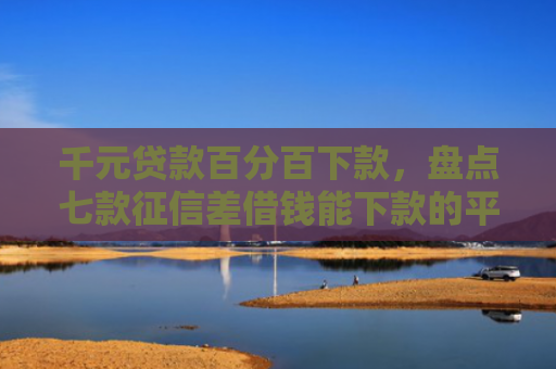 千元贷款百分百下款，盘点七款征信差借钱能下款的平台