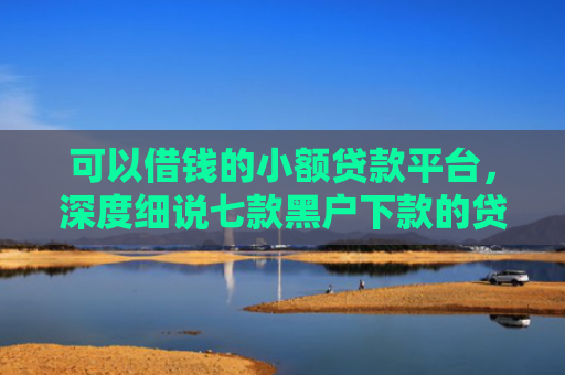 可以借钱的小额贷款平台，深度细说七款黑户下款的贷款口子
