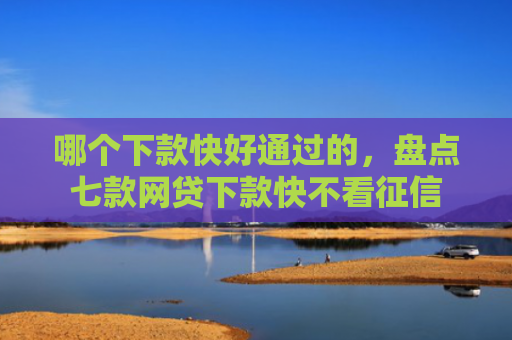 哪个下款快好通过的，盘点七款网贷下款快不看征信