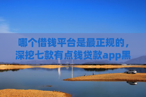 哪个借钱平台是最正规的，深挖七款有点钱贷款app黑户能下款吗