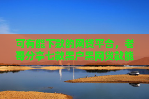 可有能下款的网贷平台，老哥分享七款黑户黑网贷款能下款吗