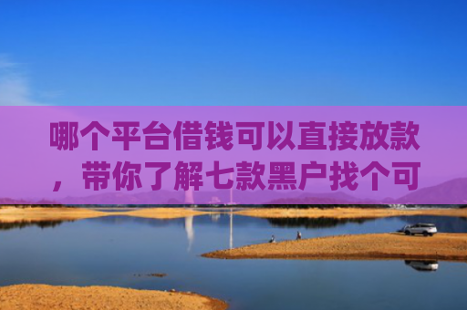 哪个平台借钱可以直接放款，带你了解七款黑户找个可以下款的app真难
