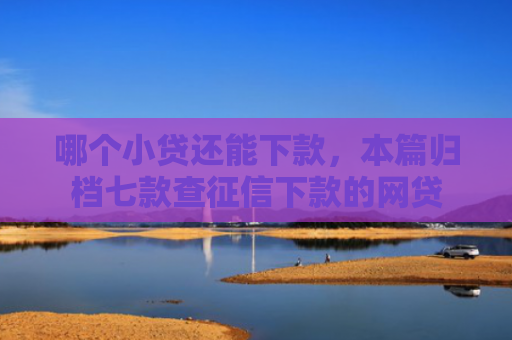 哪个小贷还能下款，本篇归档七款查征信下款的网贷