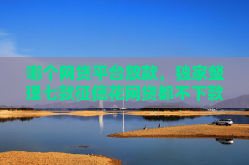 哪个网贷平台放款，独家整理七款征信花网贷都不下款了